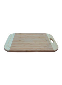 Buy Juice Groove Bamboo Cutting Board Brown 1.5 x 24 x 38 cm H-1052-M in Saudi Arabia