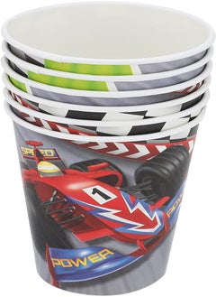 Buy Party grand prix paper cups set, 854237/6 multi color set of 6 in Egypt