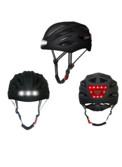 Buy Helmet with front and back Chargeable Led Lamp Lights MTB Bike  Skates and Scooter  Helmet for Unisex in UAE
