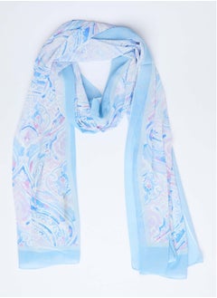 Buy Fancy Printed Viscose Rectangle Scarf in Egypt