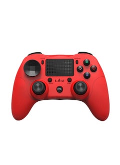 اشتري P912 Wireless Bluetooth Game Handle Controller for PS4 / PC(RED) في الامارات