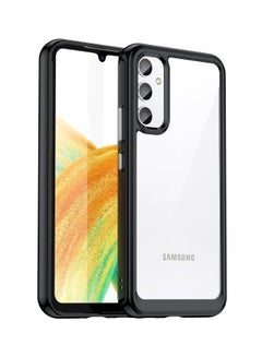 Buy Protective Case Cover For Samsung Galaxy A34 5G Black in UAE