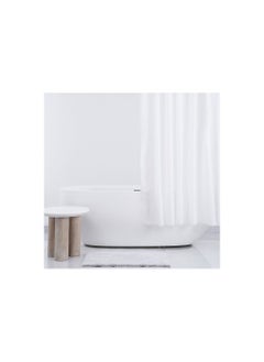 Buy Essential Shower Liner 240x180cm White in UAE