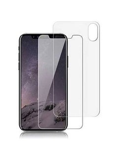 Buy Elago Tempered Glass Screen Protector for iPhone X -Clear in UAE