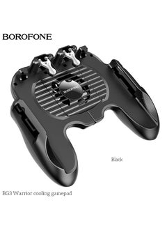Buy Mobile Game Controller + Active Cooling Fan Phone Radiator Grip, heat dissipation function,Semiconductor Mobile Game Controller Gamepads, Compatible with iOS/Android Phone Black in UAE