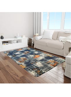 Buy Printed hairless Non-Slip Washable Carpet for Bedroom Living Room or iterance Mat Rugs in UAE