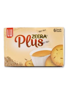 Buy Zeera Plus Biscuits, Pack of 6 Snack Packs in UAE