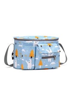 Buy Baby Stroller Organizer Diaper Bag Hook Hanging Mummy Bag Carry Bottle Bag Purse Pram Basket Organizer Diaper Bag in UAE