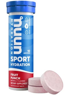 اشتري Nuun Active: Fruit Punch Electrolyte Enhanced Drink Tablets, 10S في الامارات