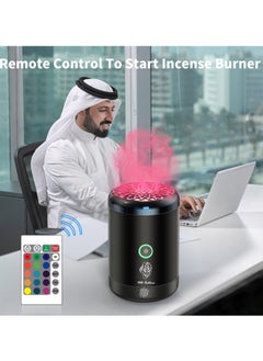 Buy New Colorful Electric Incense Burner with LED Lights in Saudi Arabia