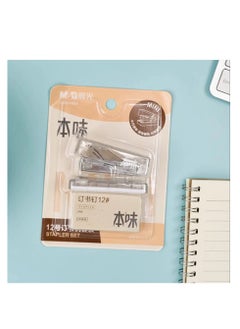 Buy M&G Chenguang Mini Transparent Stapler with 24/6 Staples Box Set - No:ABS916AX in Egypt