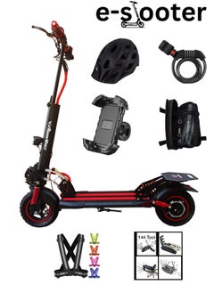 Buy Electric Scooter for Adults Rohan Wings KT4B , 3000W Motor, 40km range with powerful 48V 13AH Battery, 65km/h Speed, Bluetooth Speaker with free accessories Helmet, Safety Belt, Mobile Holder, Pump, Tool Kit and Lock. in UAE