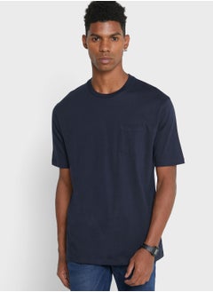 Buy Pocket Crew Neck T-Shirt in Saudi Arabia