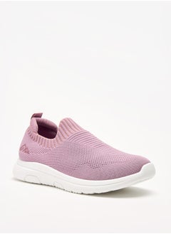 اشتري Mesh Slip-On Sports Shoes with Pull Tab في السعودية