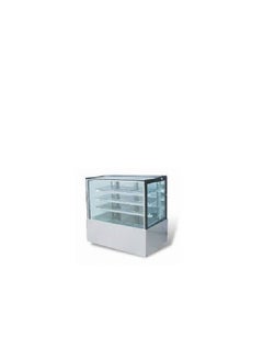 Buy 3-Shelf Display Chiller - Commercial Refrigerator Showcase for Beverages and Food Items" in UAE
