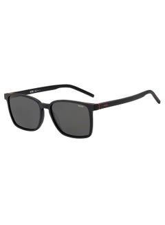 Buy Men Rectangular Sunglasses HG 1128/S MTT BLACK 56 in UAE