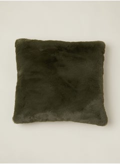 Buy Faux Fur Cushion With Insert in Saudi Arabia