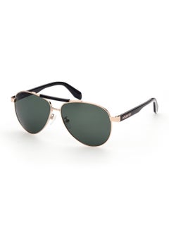 Buy Men's UV Protection Pilot Shape Metal Sunglasses OR006328N59 - Lens Size: 59 Mm - Shiny Rose Gold in UAE