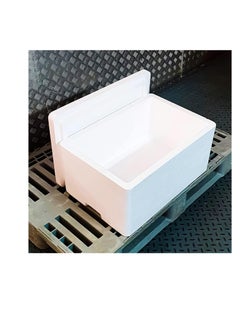 Buy AKDC Ice Box Thermocol With Lid for Frozen Food & Beverage Transport, Thermo Keeper Container, Expanded Polystyrene Cooler Box Multi Purpose Camping Hiking Exporting Capacity of 25KG in UAE