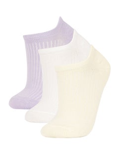 Buy Woman Low Cut Low Cut Socks - 3 Pack in Egypt