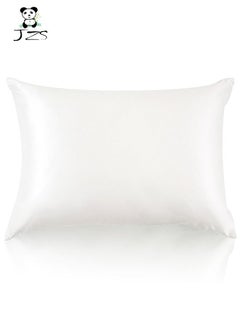 Buy 1 Solid Color Silk Pillow Cover in Saudi Arabia