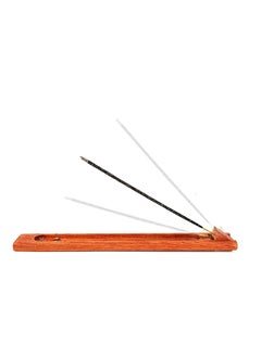 اشتري Handmade Wooden Incense Stick Holder Premium Incense Holder with Adjustable Angle Upgraded Insence Holder Wooden Classic Incense Burner for Incense Cone and Sticks في الامارات