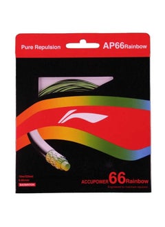 اشتري Ap-66 Rainbow Badminton String  Badminton String - Flourescent Yellow/Black في الامارات