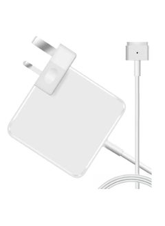 Buy NTECH Replacement AC Power Adapter (85W) T-Tip Magnetic Connector For Macbook Pro Compatible Model A1181 / A1278 / A1344 / A1425 / A1465 / A1502 / A1398 / A1424 - White in UAE