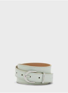 Buy Round Buckle Logo Loop Belt in Saudi Arabia