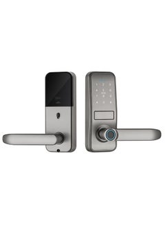 Buy Multifunctional Intelligent Electronic Password Lock, Fingerprint/App/Access Card/Password/Key, Virtual Password to Prevent Peeping, 5-In-1 Unlocking Method in Saudi Arabia