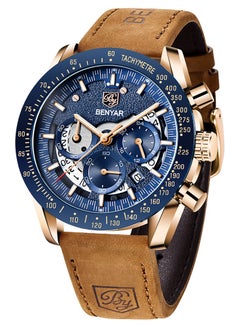 Buy Men's Luxury Watch Water Resistant Quartz Chronograph in UAE