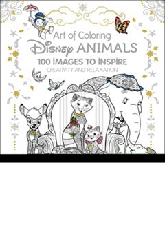اشتري Art Therapy Disney Animals 100 Images To Inspire Creativity And Relaxation by Saunier-Talec, Catherine Hardcover في الامارات