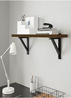 اشتري Home gallery wall shelf brown,80x32 cm ,H00684 في مصر