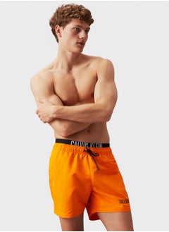 Buy Medium Double Waist Band Swim Shorts in Saudi Arabia