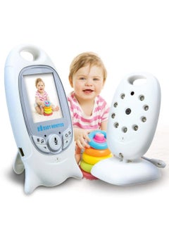 Buy Color Video Wireless Baby Monitor Camera with 2 WayTalk Nigh Vision Temperature Monitor 8 Songs in UAE