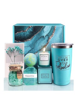 Buy Relax Spa Gift Baskets Set, Birthday Spa Gifts for Women, Unique Gift Ideas for Loved Ones, Mom Sister Best Friend Wife, green in Saudi Arabia