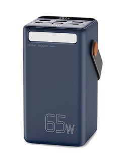 اشتري Power Bank, JP296-50000mAh, 65W 2 Type-C Blue في السعودية