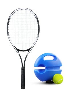 Buy 2-Piece Tennis Racquet and Bungee Rope Tennis Training Ball Set in UAE
