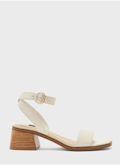 Buy Ankle Strap Low Heel Sandals in UAE