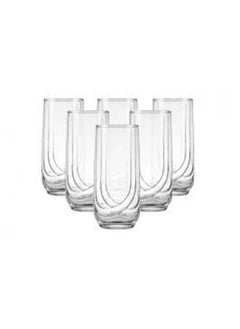 Buy High 6 Piece Glasses Set 330 Ml-Clear in Egypt