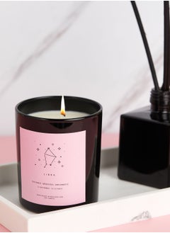 Buy Libra Rose Velvet & Precious Oud  Candle in UAE