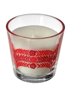 Buy VINTERFINT Scented candle in glass, Five spices of winter white, 20 hr in Egypt