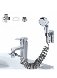 Buy Shower Attachment for Bath Taps - Telescopic Hose, Tap Adapter, and Anti-Limescale Design ,22mm G1/2 for Hair Washing Pet Showering Bathroom Utility Room Laundry Tub in Saudi Arabia