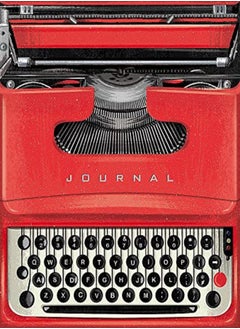 اشتري Vintage Typewriter Journal by Press, Running Hardcover في الامارات