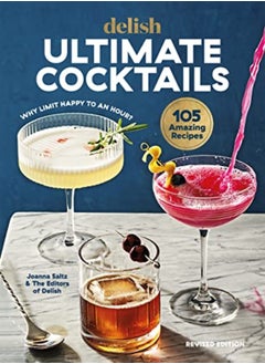 Buy Delish Ultimate Cocktails by Joanna Saltz Hardcover in UAE