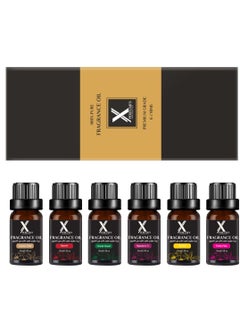 Buy Pack of 6  Pure Fragrances Oils 10 ml Gold in Saudi Arabia