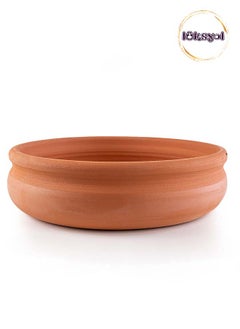 اشتري Clay pot for cooking - Handmade oven bowl tajine cooking pot - Microwave & Oven Safe - 100% Natural earthenware pot - Eco friendly terracotta pots for Mexican Indian Korean moroccan Dishes, (8 Pcs) في الامارات