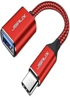 اشتري Jsaux USB C TO USB A 3.0 .16m red في مصر