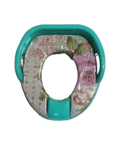 اشتري Toilet Training Seat Padded Child Potty Seat Travel Potty Seat Toilet Seat For Baby Girls Boys Toilet Training Seat - Multi Color في مصر