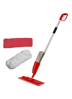 Buy Microfiber Spray Mop with Two Different Cleaning Parts for Quick Cleaning in Saudi Arabia